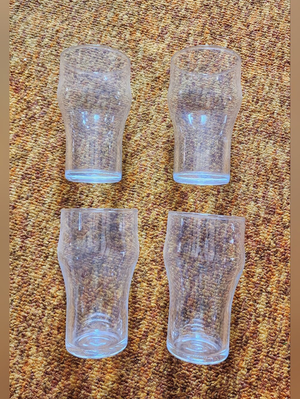 Arcoroc France Tulip Beer Glasses